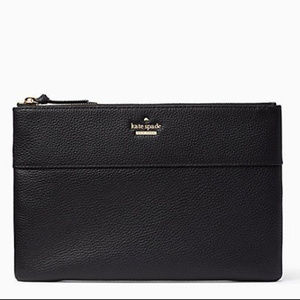 KATE SPADE Jackson Street Large Mila Leather Pouch